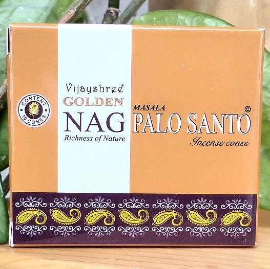 Golden Nag Palo Santo, Räucherkegel