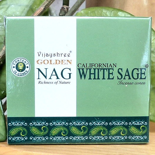 Golden Nag White Sage, Räucherkegel